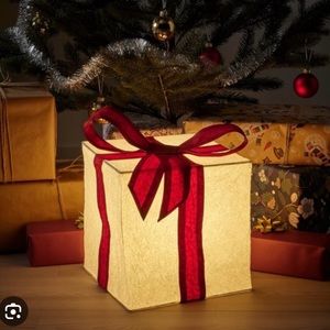 Ikea Strala giftbox Christmas light